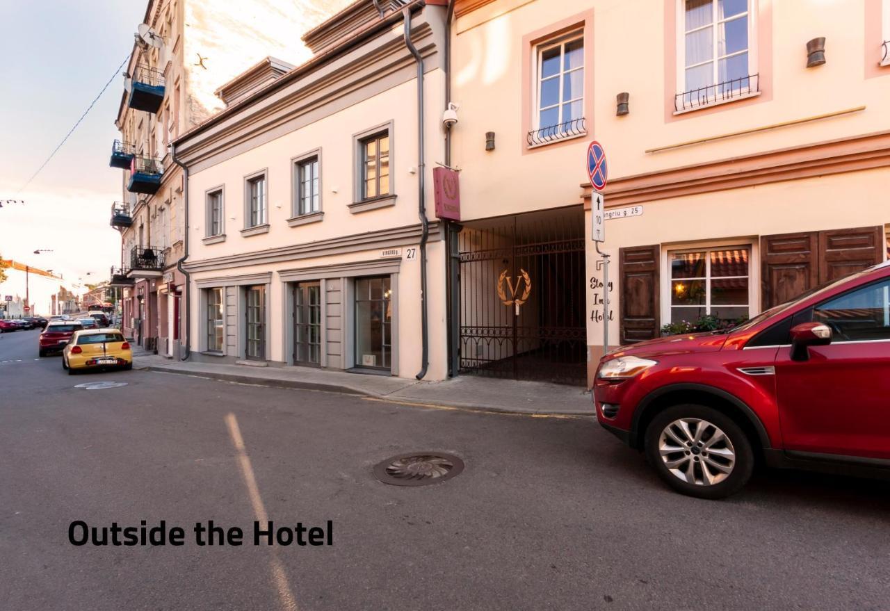 Story Inn Self Check-In Hotel Vilnius Bagian luar foto